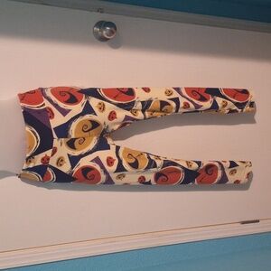 Lularoe disney NBC Nightmare Before Christmas leggings one size. *like new*